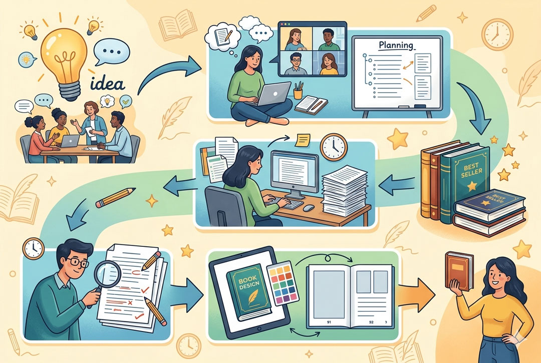 From Idea to Published Book: How Our Ghostwriting Service Works