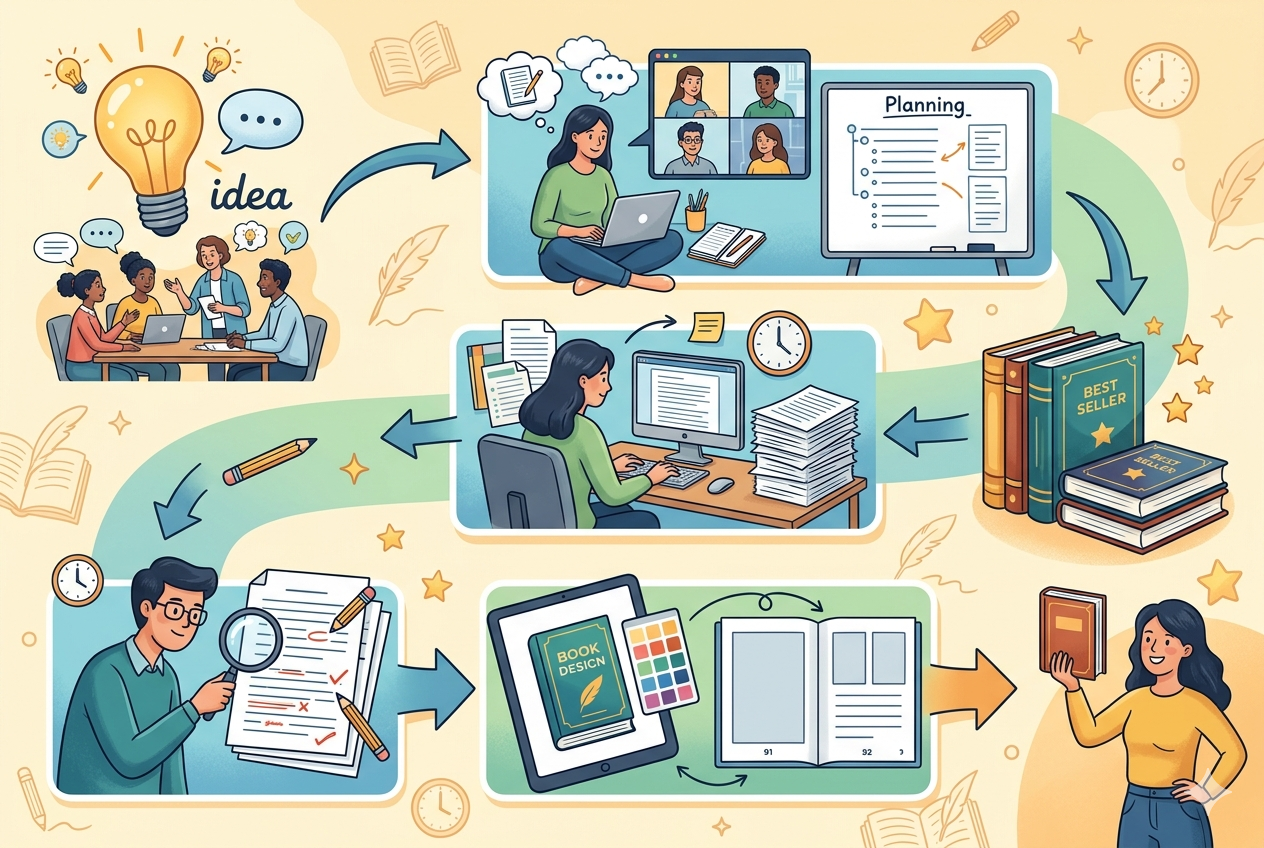 From Idea to Published Book: How Our Ghostwriting Service Works